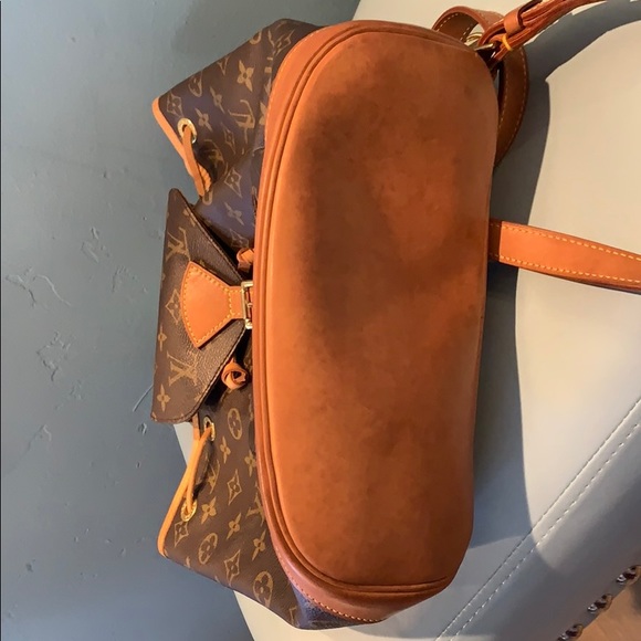 Authentic Montsouris Mm Backpack Louis Vuitton - Picture 2 of 8